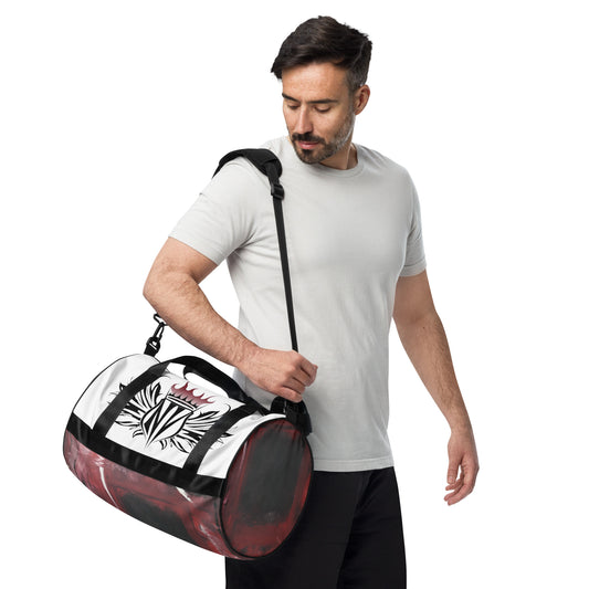 All-over print gym bag